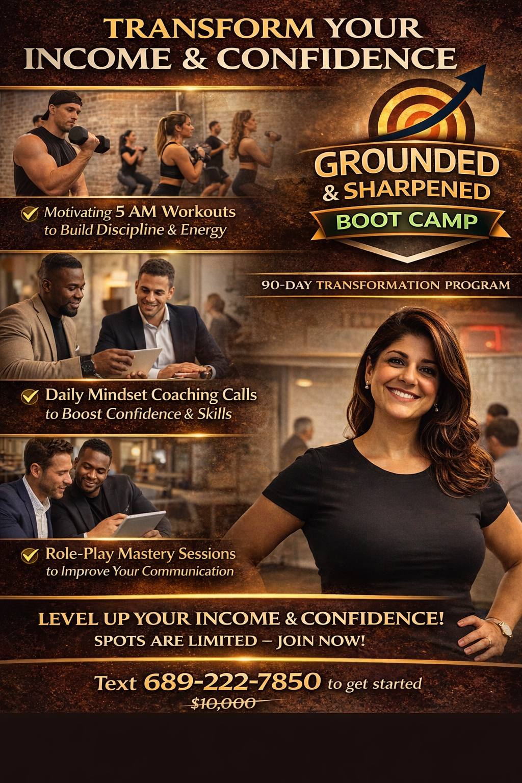 Grounded & Sharpened Boot Camp
Get More Clients, Build Confidence & Increase Your Income