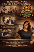 Grounded & Sharpened Boot Camp
Get More Clients, Build Confidence & Increase Your Income